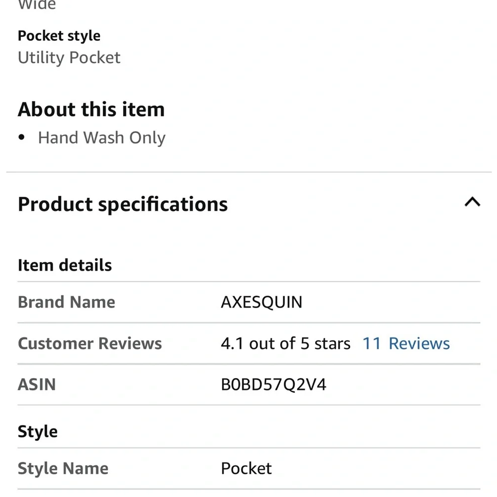 NWT Brand: AXESQUIN Rain Pants Men - Picture 5 of 5